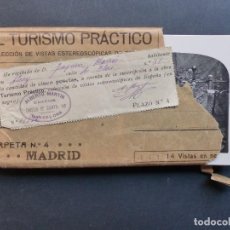 Fotografía antigua: MADRID - 14 VISTAS ESTEREOSCOPICAS EL TURISMO PRACTICO - AÑOS 1920-1930 - VER FOTOS ADICIONALES. Lote 276691523