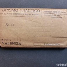 Fotografía antigua: VALENCIA - 14 VISTAS ESTEREOSCOPICAS EL TURISMO PRACTICO, AÑOS 1920-1930 - VER FOTOS ADICIONALES. Lote 298253403