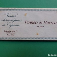 Fotografia antica: PIRINEO DE HUESCA - COLECCION Nº 74 - RELLEV - COMPLETA CON 15 VISTAS. Lote 276694003