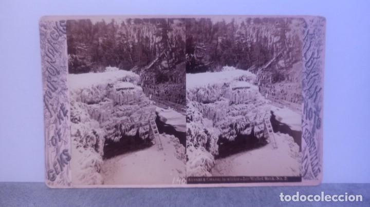 Antique Photography: FOTOGRAFIA ESTEREOSCOPICA AUSABLE CHASM