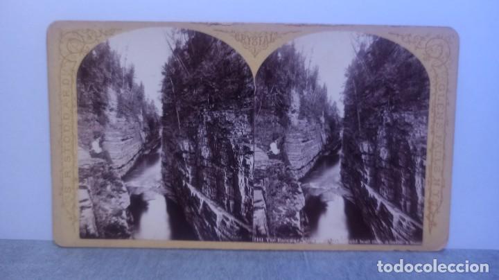 Antique Photography: FOTOGRAFIA ESTEREOSCOPICA AUSABLE CHASM