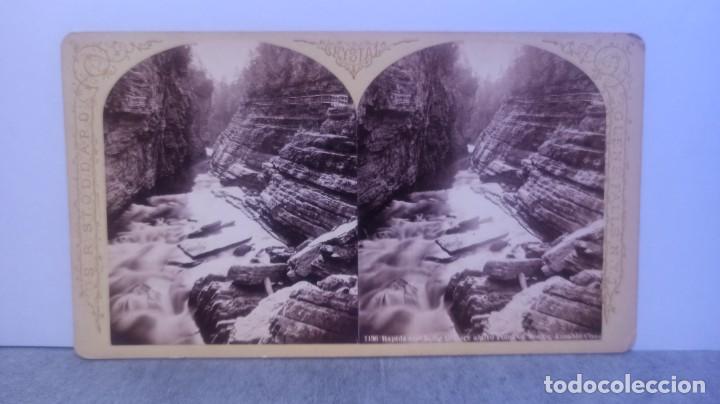 Antique Photography: FOTOGRAFIA ESTEREOSCOPICA AUSABLE CHASM