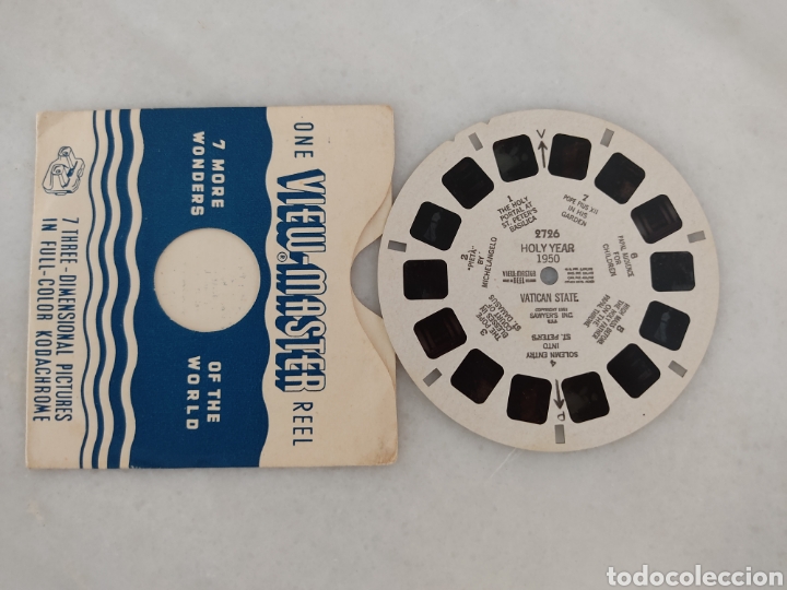 Fotografia antica: view- master Holy Year 1950 a&ntilde;o santo