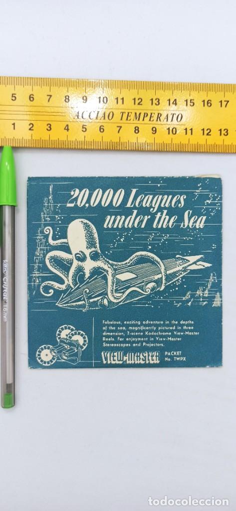 Fotograf&iacute;a antigua: VIEW MASTER 20.000 LEAGUES UNDER THE SEA Incompleto 2 de 3 1954 ENVIO CERTIFICADO GRATUITO