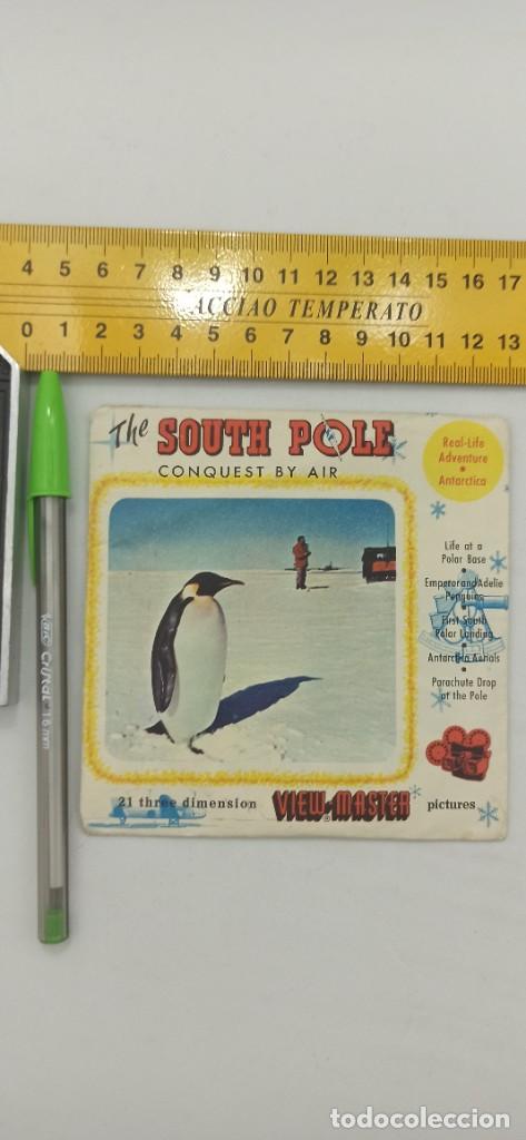 Fotograf&iacute;a antigua: VIEW MASTER THE SOUTH POLE Completo 3 DISCOS 1957 ENVIO CERTIFICADO GRATUITO