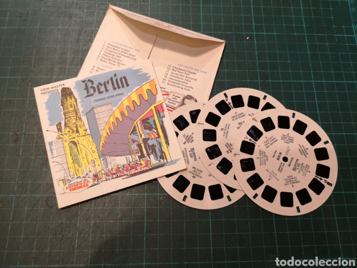 Fotograf&iacute;a antigua: View Master Berl&iacute;n 3 discos - Foto 2