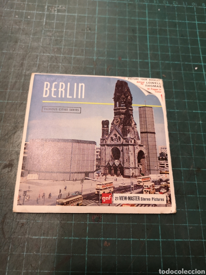 Fotograf&iacute;a antigua: View Master Berl&iacute;n 3 discos - Foto 1