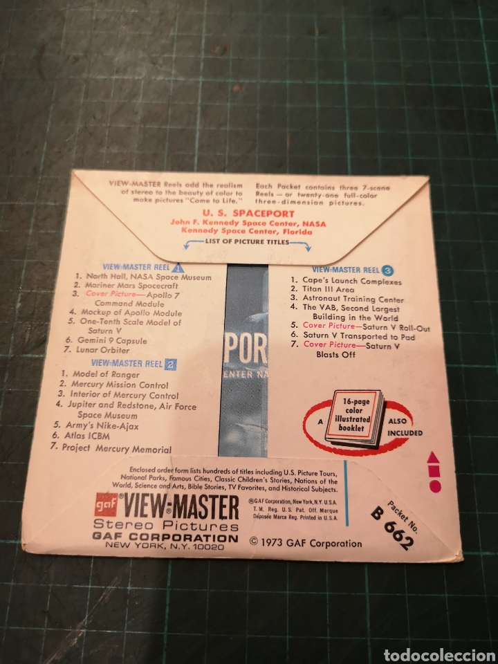 Fotograf&iacute;a antigua: View Master U.S Spaceport - Foto 3