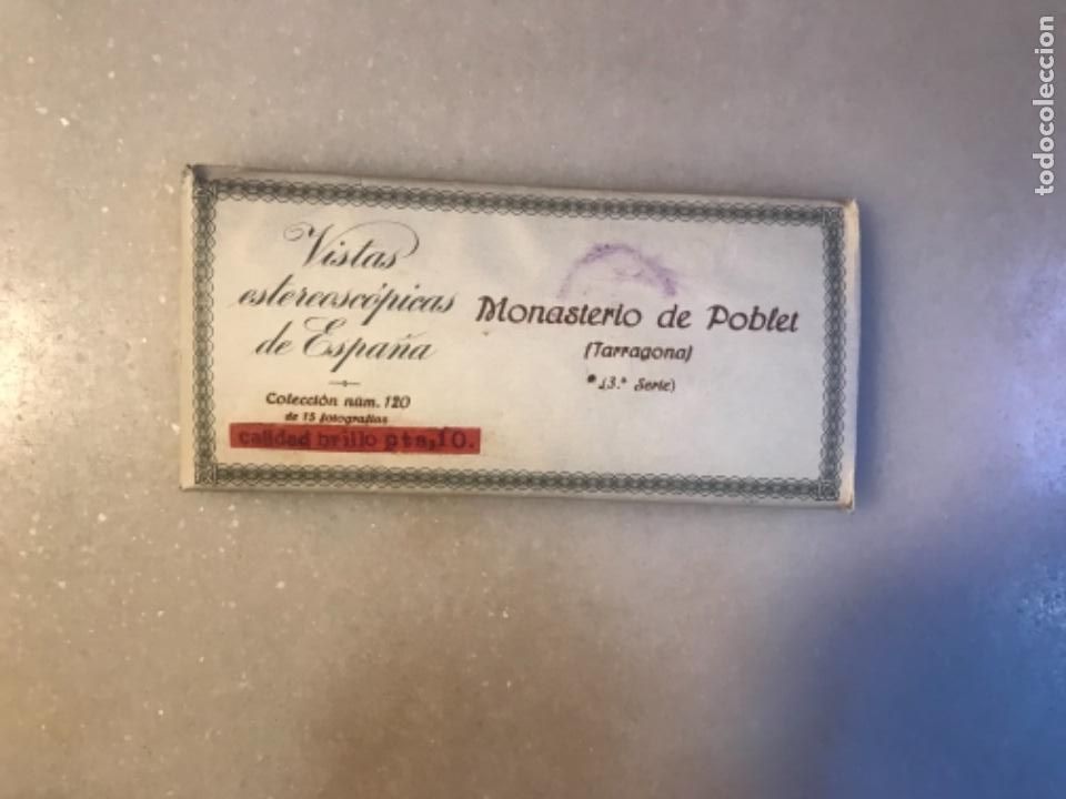 Fotografia antiga: Vistas estereosc&oacute;picas de Espa&ntilde;a. Monasterio de Poblet. 3&ordf; SERIE