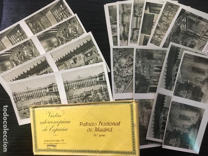Fotografia antica: Palacio Nacional de Madrid - 2&ordf; serie - Vistas estereosc&oacute;picas Espa&ntilde;a - Colecci&oacute;n n&ordm; 67 - 15 fotos