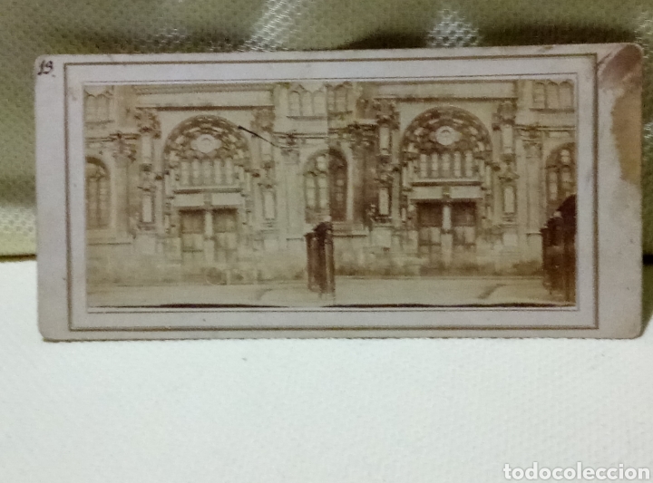 Fotograf&iacute;a antigua: Fotograf&iacute;a estereosc&oacute;pica siglo XIX St Eustache