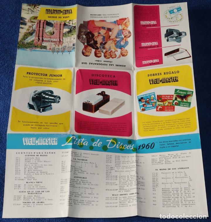 Fotograf&iacute;a antigua: View Master - Lista de discos - Foto 3