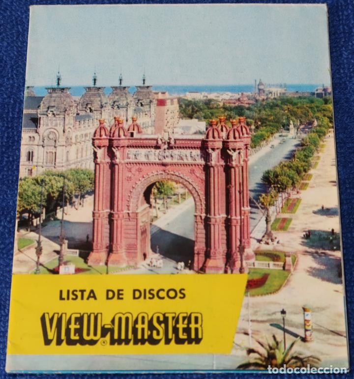 Fotograf&iacute;a antigua: View Master - Lista de discos - Foto 1