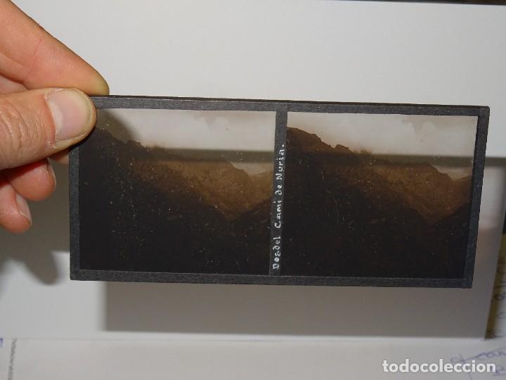 Fotografia antiga: (M19) CRISTAL ESTEREOSC&Oacute;PICO - DESDEL CAM&Iacute; DE N&Uacute;RIA - 13X6XM, SE&Ntilde;ALES DE USO NORMALES