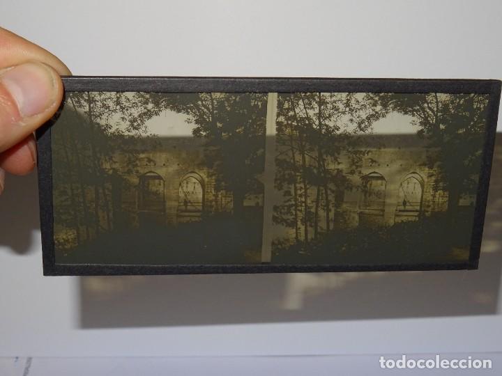 Fotografia antiga: (M19) CRISTAL ESTEREOSC&Oacute;PICO - VISTA DE CATALU&Ntilde;A - 13X6XM, SE&Ntilde;ALES DE USO NORMALES