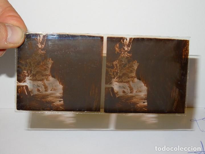 Fotografia antiga: (M19) CRISTAL ESTEREOSC&Oacute;PICO - VISTA DE CATALU&Ntilde;A - 13X6XM, SE&Ntilde;ALES DE USO NORMALES