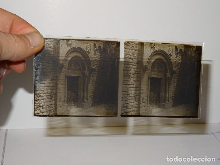 Fotografia antiga: (M19) CRISTAL ESTEREOSC&Oacute;PICO - VISTA DE CATALU&Ntilde;A - 13X6XM, SE&Ntilde;ALES DE USO NORMALES