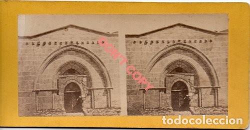 Photographie ancienne: ANTIGUA FOTOGRAFIA ESTEREOSCOPICA , JERUSALEN, TUMBA DE LA VIRGEN