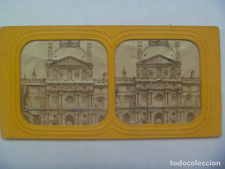 Fotograf&iacute;a antigua: FOTO ESTEREOSCOPICA DE PARIS ( CREO ) , SIGLO XIX
