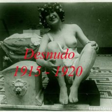 Fotografía antigua: DESNUDO - 1915-1920 - POSITIVO DE VIDRIO. Lote 328126323