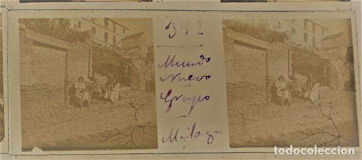 Fotografia antica: MALAGA,CHUSMA DEL MUNDO NUEVO (LA CORACHA)