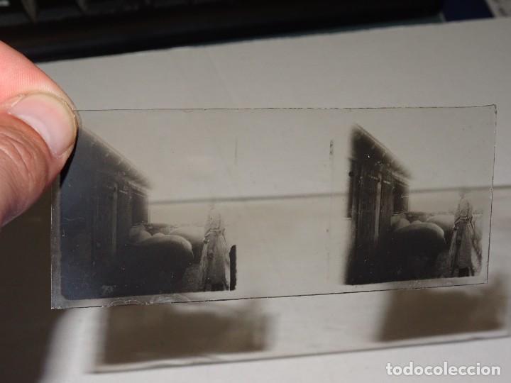 Fotograf&iacute;a antigua: (M) ESTEREOSC&Oacute;PICA DE CRITAL - VISTA DE LLIVIA (GERONA) , CARRERAS DE CABALLOS , PRINCIPIOS DEL S.XX