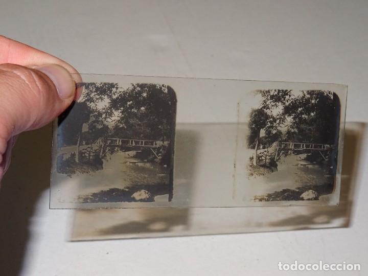 Fotograf&iacute;a antigua: (M) ESTEREOSC&Oacute;PICA DE CRITAL - VISTA DE LLIVIA (GERONA) , CARRERAS DE CABALLOS , PRINCIPIOS DEL S.XX