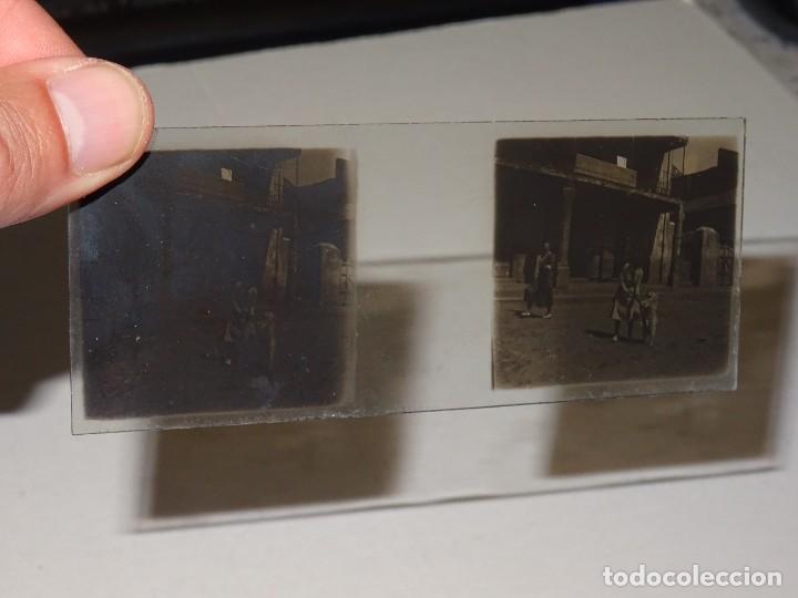 Fotograf&iacute;a antigua: (M) ESTEREOSC&Oacute;PICA DE CRITAL - VISTA DE LLIVIA (GERONA) , CARRERAS DE CABALLOS , PRINCIPIOS DEL S.XX