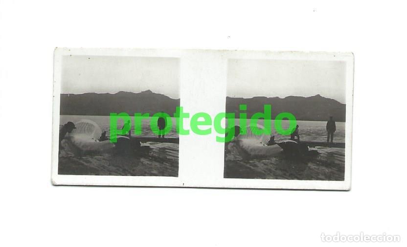 Antique Photography: ISL&Aacute;NDIA. BALLENER&Iacute;A-MOMENTO DE. GALLETAS Y CHOCOLATES SOLSONA-RIUS S.A. FOTOGRAF&Iacute;A ESTEREOSC&Oacute;PICA.