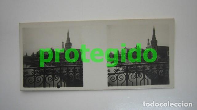 Fotograf&iacute;a antigua: UR.S.S. MOSCOU-VISTA DEL KREMLIN. GALLETAS Y CHOCOLATES SOLSONA-RIUS S.A. FOTOGRAF&Iacute;A ESTEREOSC&Oacute;PICA.