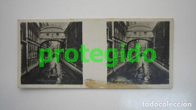 Fotograf&iacute;a antigua: ITALIA. VENECIA-P.DE LOS SUSPIROS. GALLETAS Y CHOCOLATES SOLSONA-RIUS S.A. FOTOGRAF&Iacute;A ESTEREOSC&Oacute;PICA