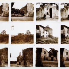 Fotografía antigua: MARESME, 1915'S. LOTE DE 12 CRISTALES POSITIVOS ESTEREO 6X13CM.. Lote 400073129