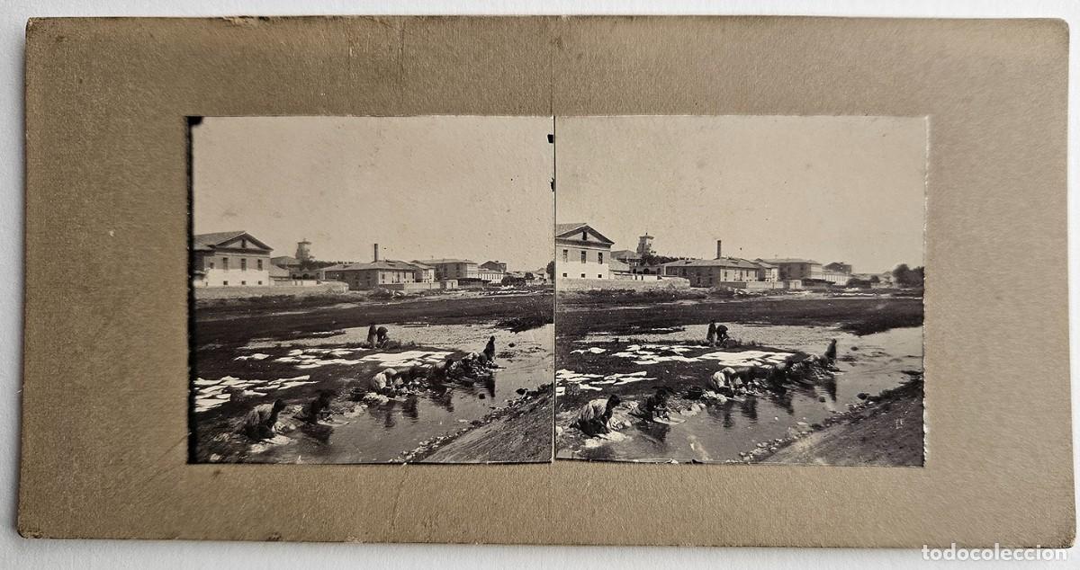 Fotografia antiga: Fot. an&oacute;nimo. Lavanderas