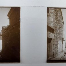 Fotografía antigua: ESPAÑA, VISTA ESTEREOSCÓPICA EN CRISTAL 10.5X4CM. 1900. LUGAR SIN IDENTIFICAR. L33