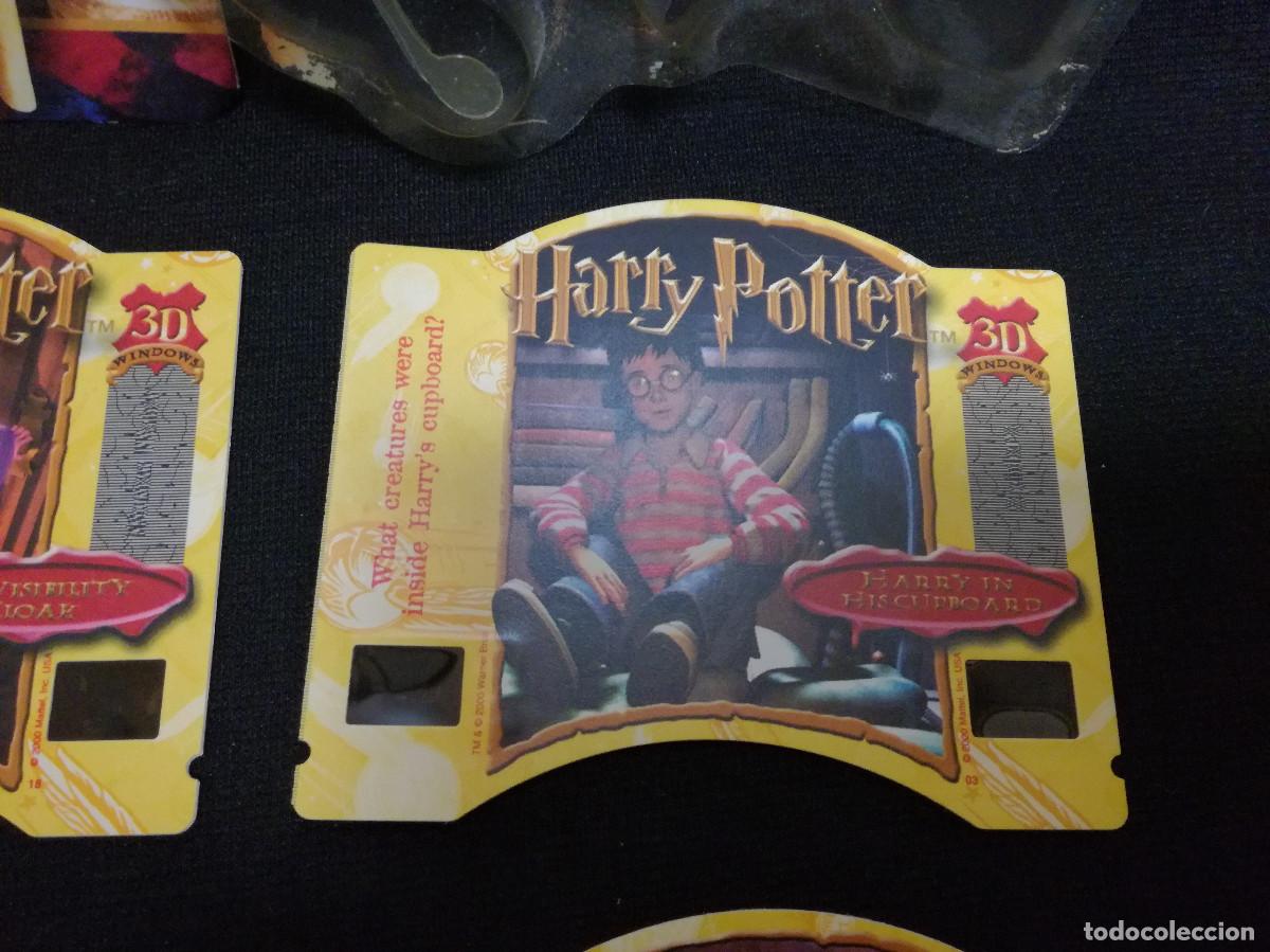 Fotograf&iacute;a antigua: VIEW MASTER - HARRY POTTER 3D WINDOWS - 5 WINDOWS AND 1 DECODER - SERIE 1 - Foto 5