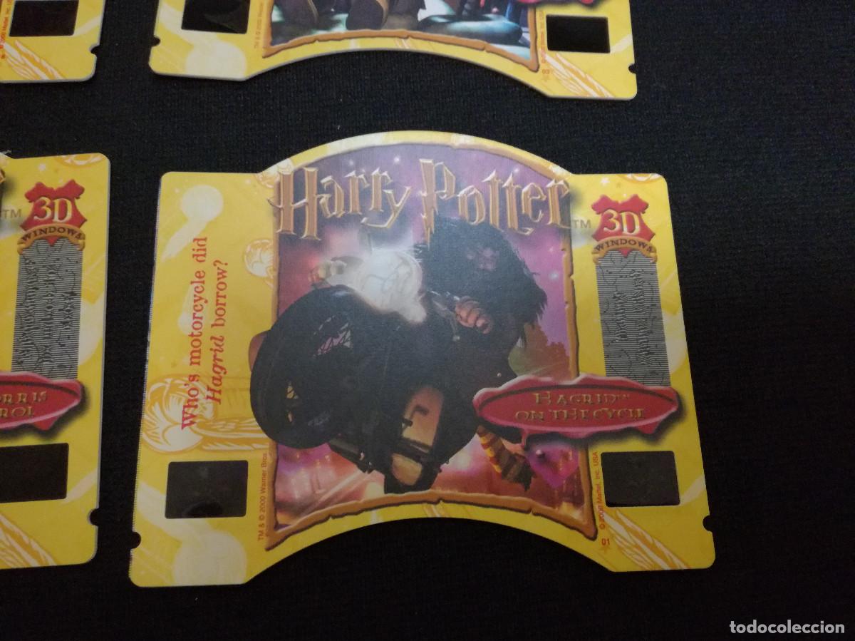 Fotograf&iacute;a antigua: VIEW MASTER - HARRY POTTER 3D WINDOWS - 5 WINDOWS AND 1 DECODER - SERIE 1 - Foto 6