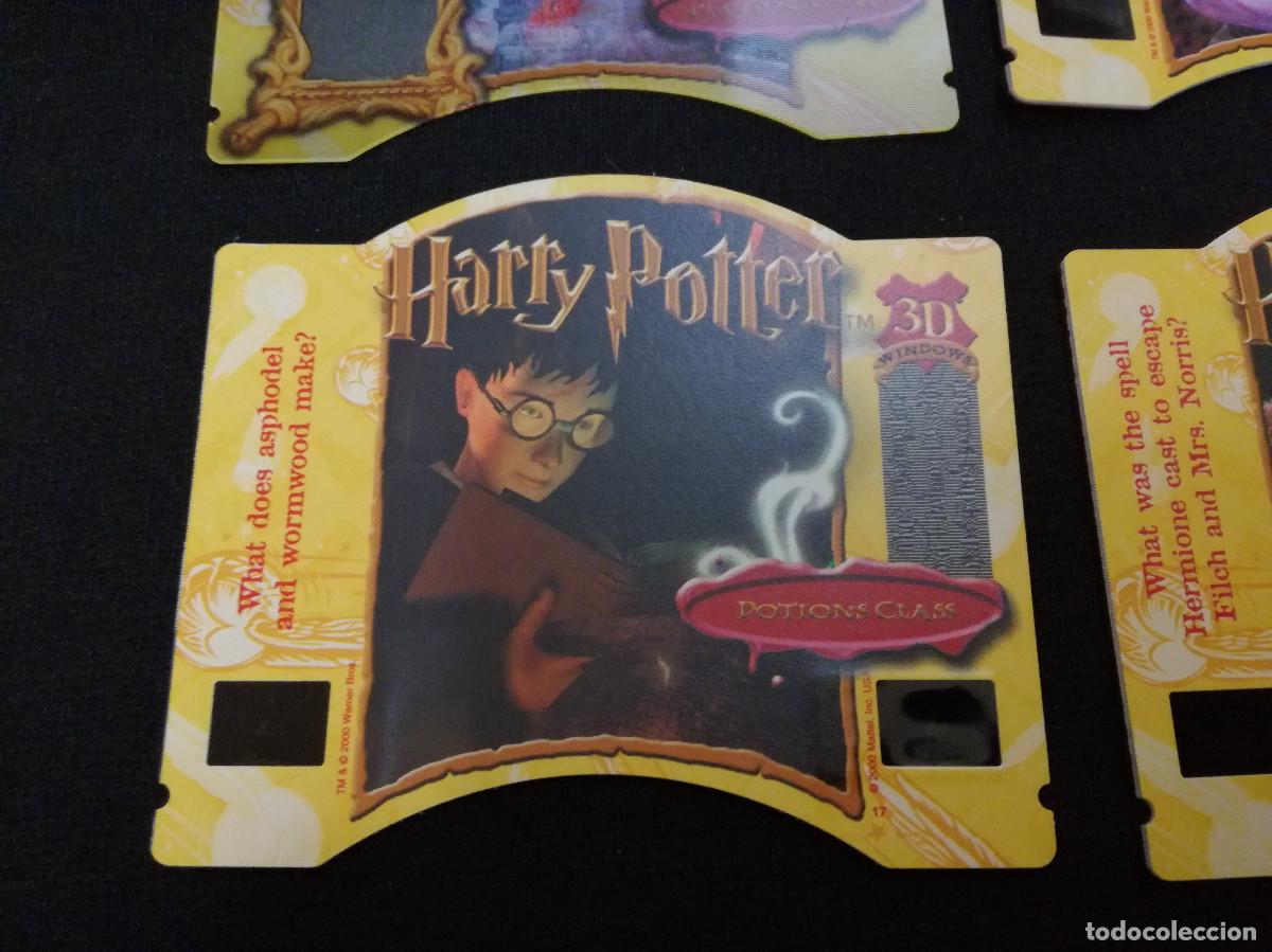 Fotograf&iacute;a antigua: VIEW MASTER - HARRY POTTER 3D WINDOWS - 5 WINDOWS AND 1 DECODER - SERIE 1 - Foto 8