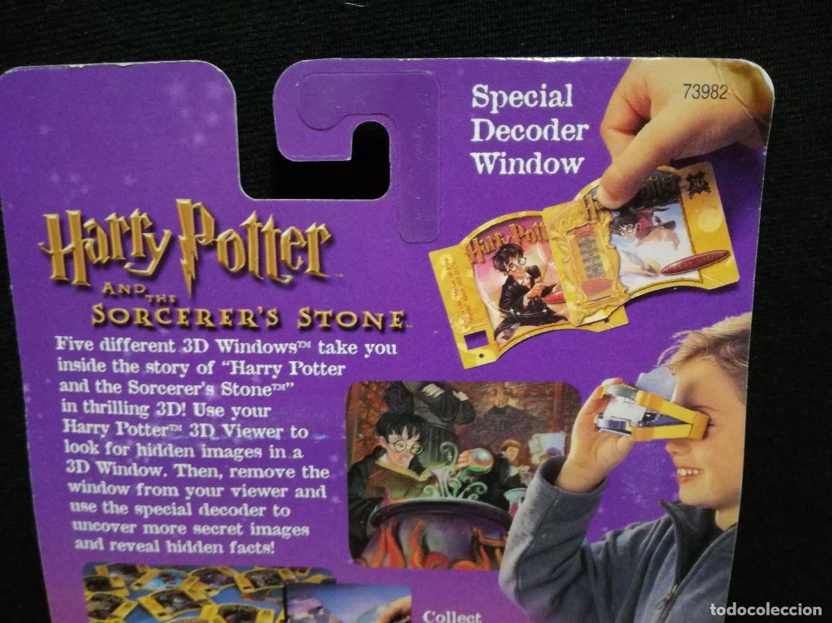 Fotograf&iacute;a antigua: VIEW MASTER - HARRY POTTER 3D WINDOWS - 5 WINDOWS AND 1 DECODER - SERIE 1 - Foto 10