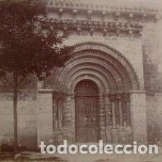 Fotografía antigua: FOTOGRAFÍA 1895 IGLESIA DE ARROYO. CANTABRIA