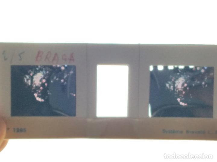 Photographie ancienne: BRAGA PORTUGAL VISTA ESTEREOSCOPICA EN CELULOIDE 10,5 X 4,5 CMTS