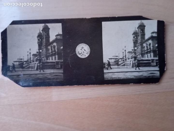 Photographie ancienne: ESPA&Ntilde;A PINTORESCA,ARTISTICA Y MONUMENTAL,ESTEREOSCOPICA,GRAN CASINO SAN SEBASTIAN.