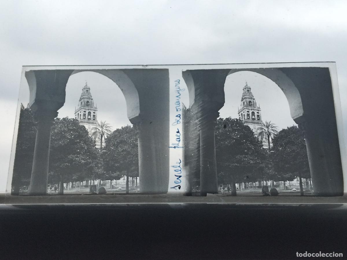Antique Photography: CORDOBA VISTA ESTEREOSC&Oacute;PICA CRISTAL HACIA 1930 POR VIAJERO FRANCES 6 X 13 CMTS