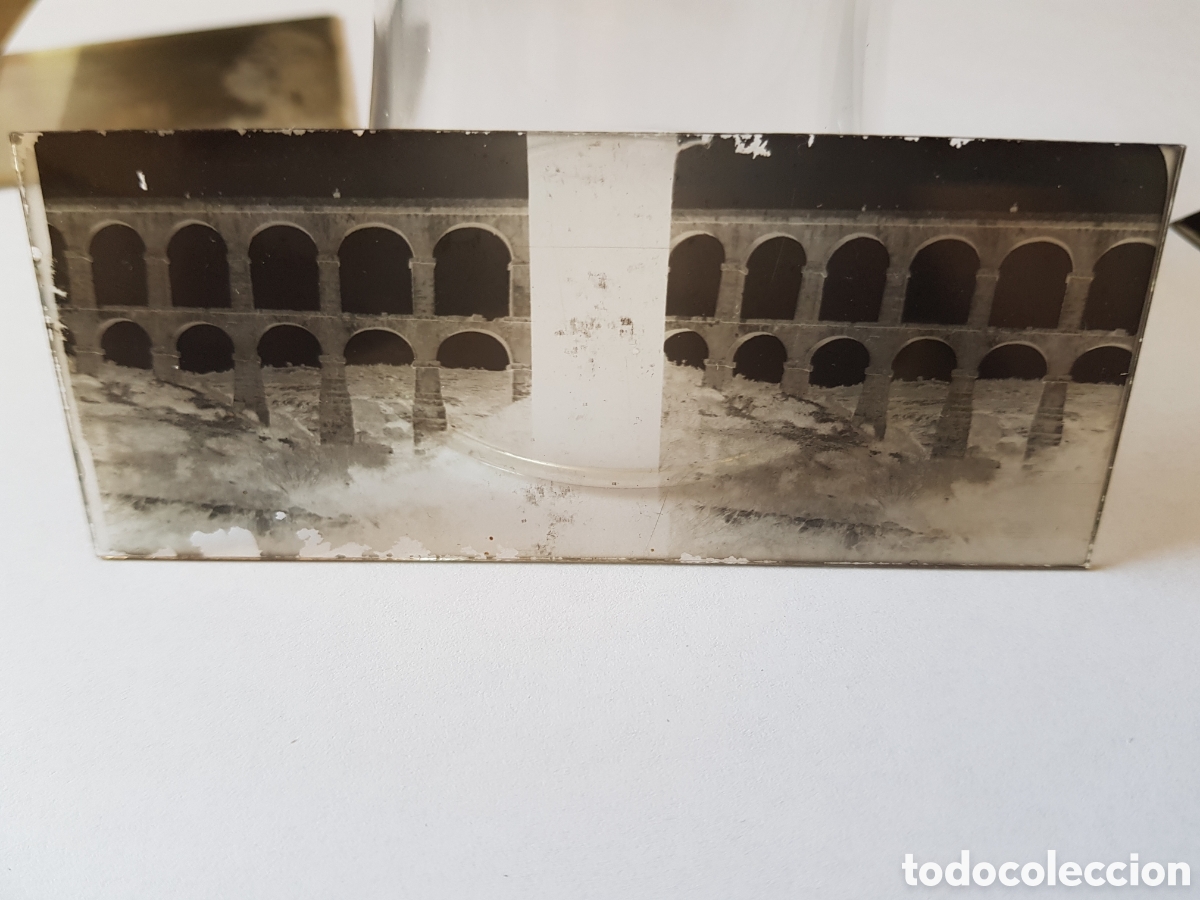 Photographie ancienne: Acueducto espa&ntilde;ol a identificar