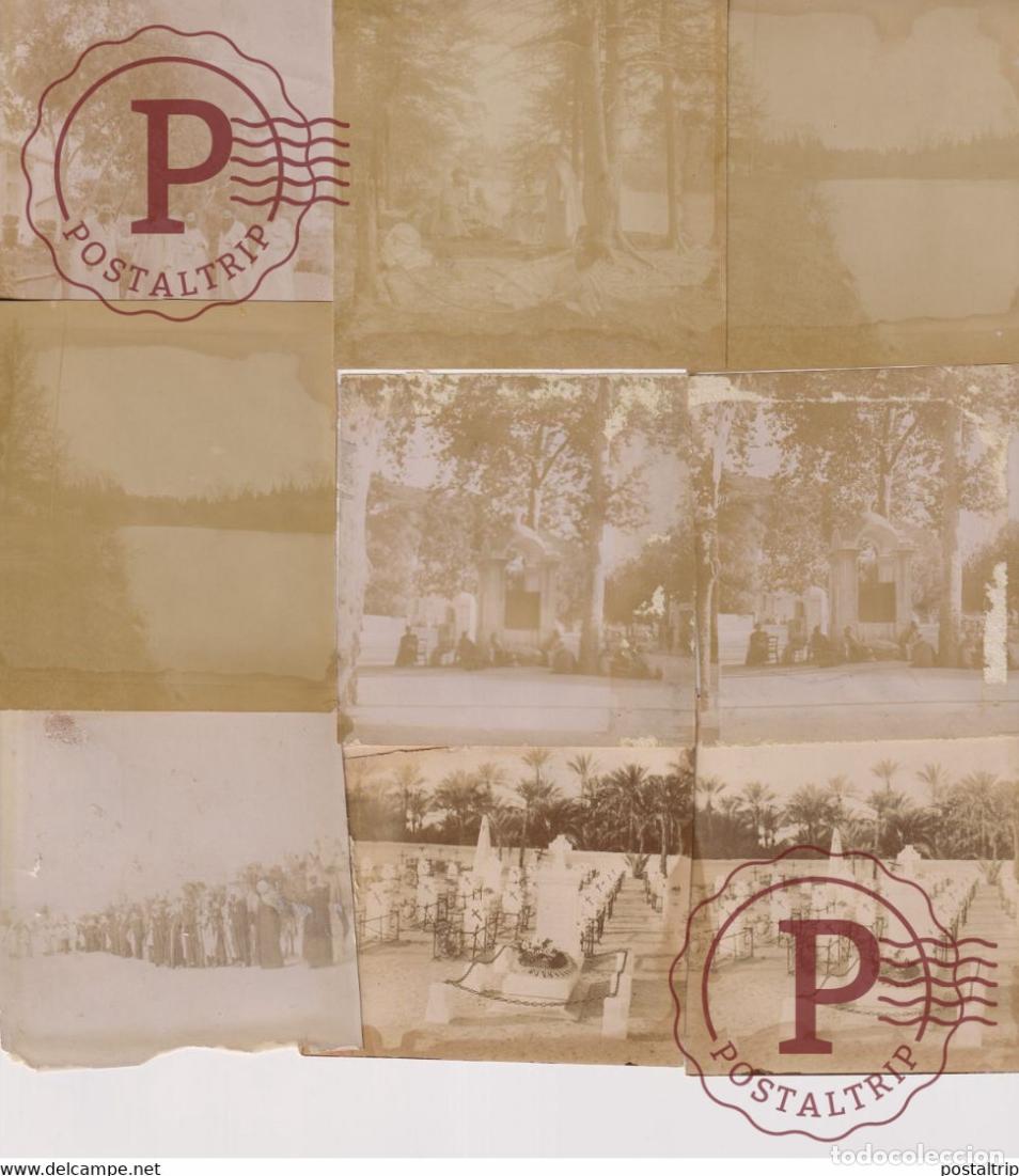 Fotografia antica: LOT 9 PHOTO ETAT!!!! 8*7CM AFRIQUE AFRICA ESTEREOSCOPICA. ST&Eacute;R&Eacute;OSCOPIQUE. STEREOSCOPIC