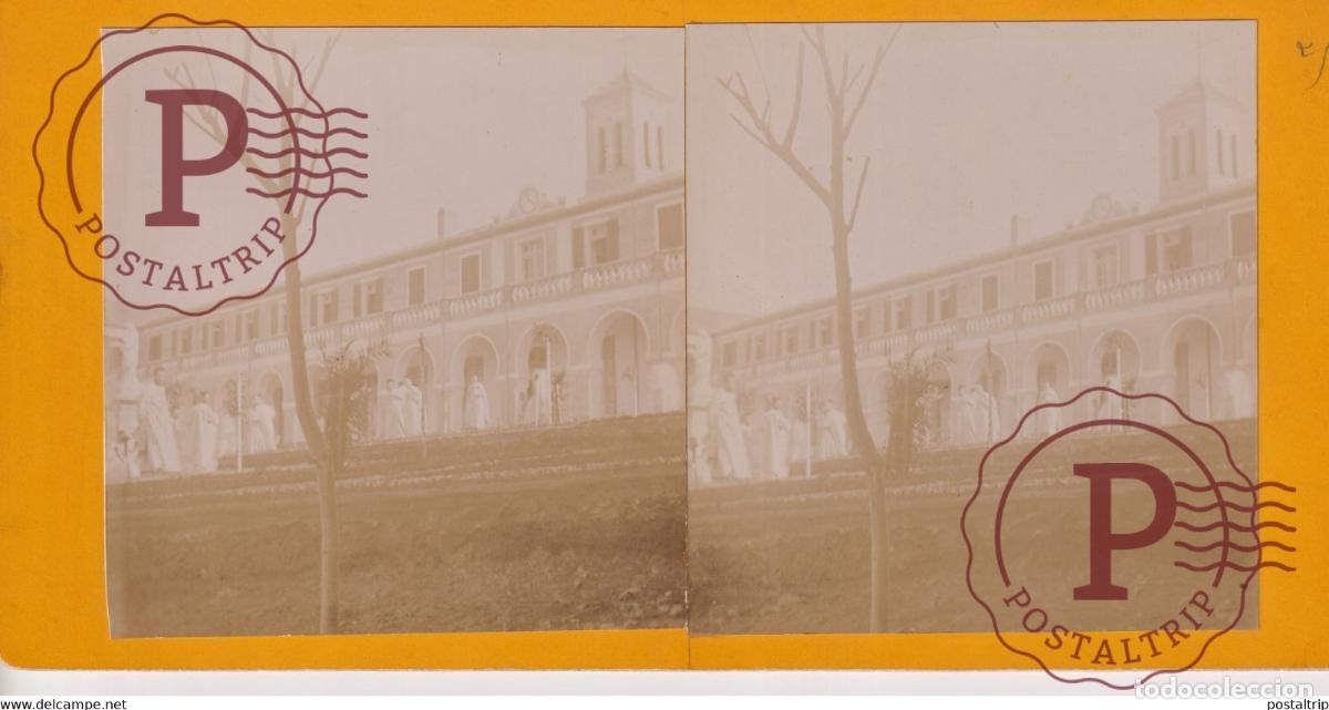 Fotografia antiga: ARGELIA MAISON CARREE AFRICA AFRIQUE ESTEREOSCOPICA ST&Eacute;R&Eacute;OSCOPIQUE. STEREOSCOPIC