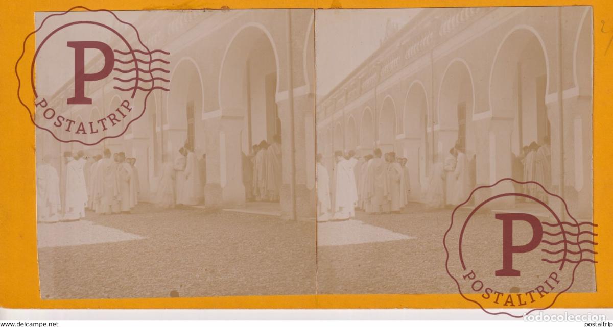 Fotografia antiga: NOVIAT ST MARIE ARGELIA MAISON CARREE AFRICA AFRIQUE ESTEREOSCOPICA ST&Eacute;R&Eacute;OSCOPIQUE. STEREOSCOPIC