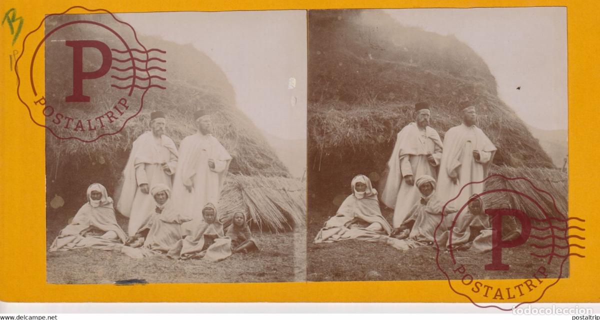 Fotografia antiga: Etablissements P&egrave;res Blancs Soeurs Blanches AFRICA AFRIQUE ESTEREOSCOPICA ST&Eacute;R&Eacute;OSCOPIQUE. STEREOSC