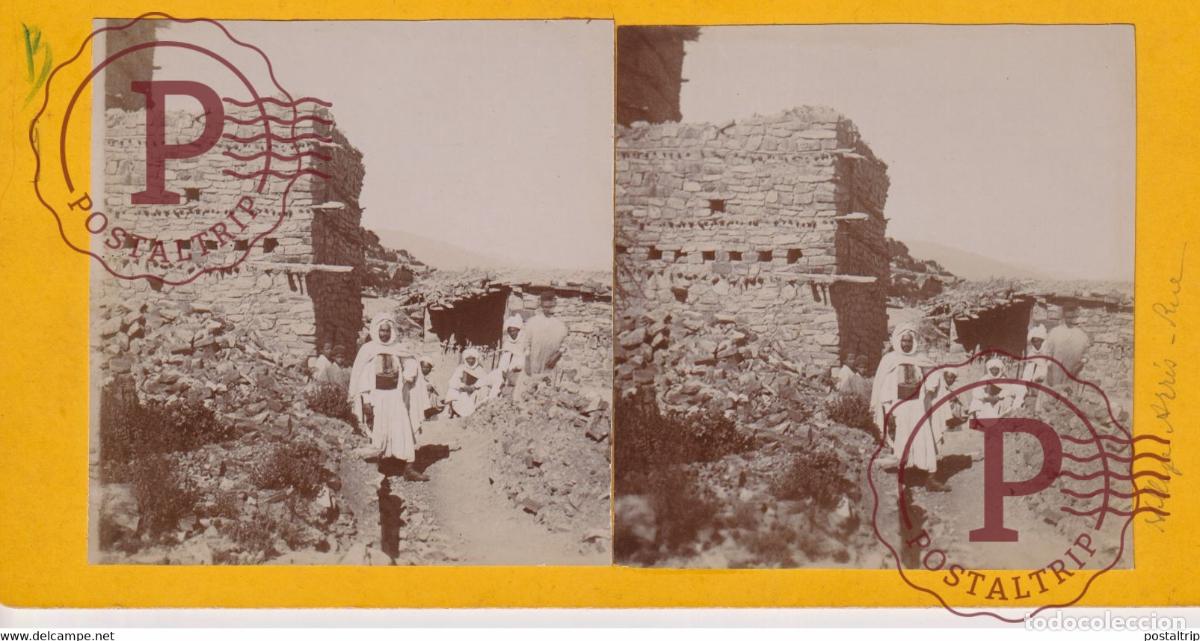 Fotografia antiga: ARRIS AFRICA AFRIQUE ESTEREOSCOPICA ST&Eacute;R&Eacute;OSCOPIQUE. STEREOSCOPIC