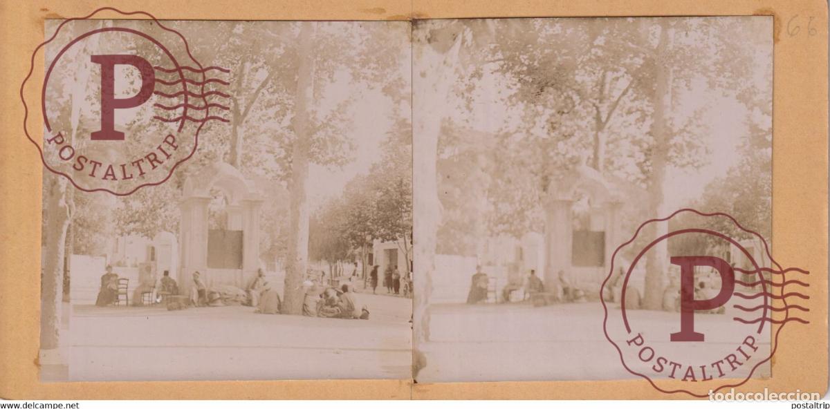Fotografia antiga: BIRMANDREIS Bir Mourad Ra&iuml;s ARGELIA AFRICA AFRIQUE ESTEREOSCOPICA ST&Eacute;R&Eacute;OSCOPIQUE. STEREOSCOPIC