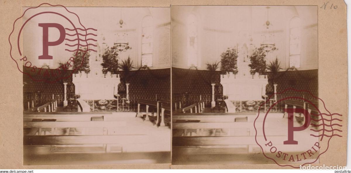 Fotografia antiga: MAISON M&Egrave;RE SOEURS ARGELIA AFRICA AFRIQUE ESTEREOSCOPICA ST&Eacute;R&Eacute;OSCOPIQUE. STEREOSCOPIC